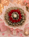 Luxury Money Rose Bouquet - Taj Design Special