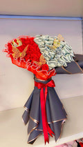 Luxury Money Rose Bouquet - Handmade Gift Arrangement